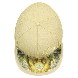 Holographic limited edition gold lion hat